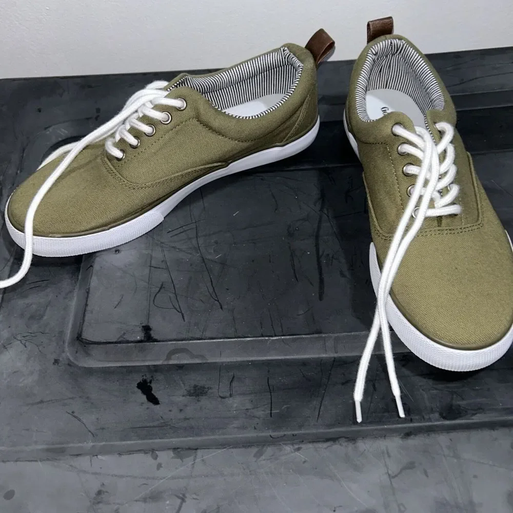 Goodfellow & Co Men's Brady‎ Canvas Lace Up Tennis Shoes - Size 7 NEW